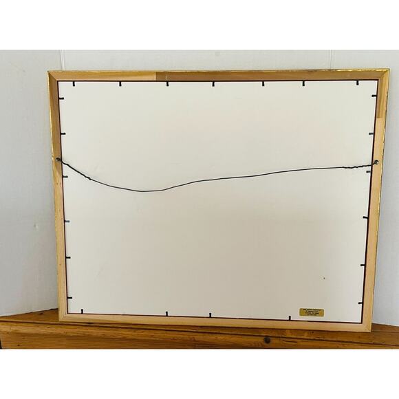 JEAN ANDREW 'SCONSET NANTUCKET Large Framed Watercolor Painting- 30 x 24" - Picture 11 of 16